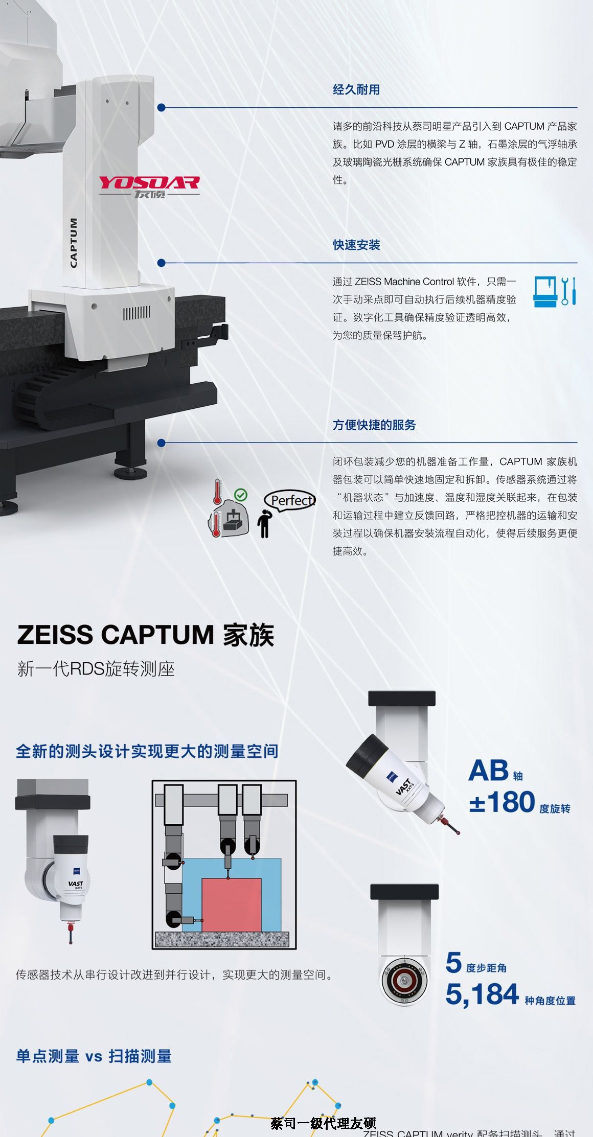 澄迈蔡司三坐标CAPTUM